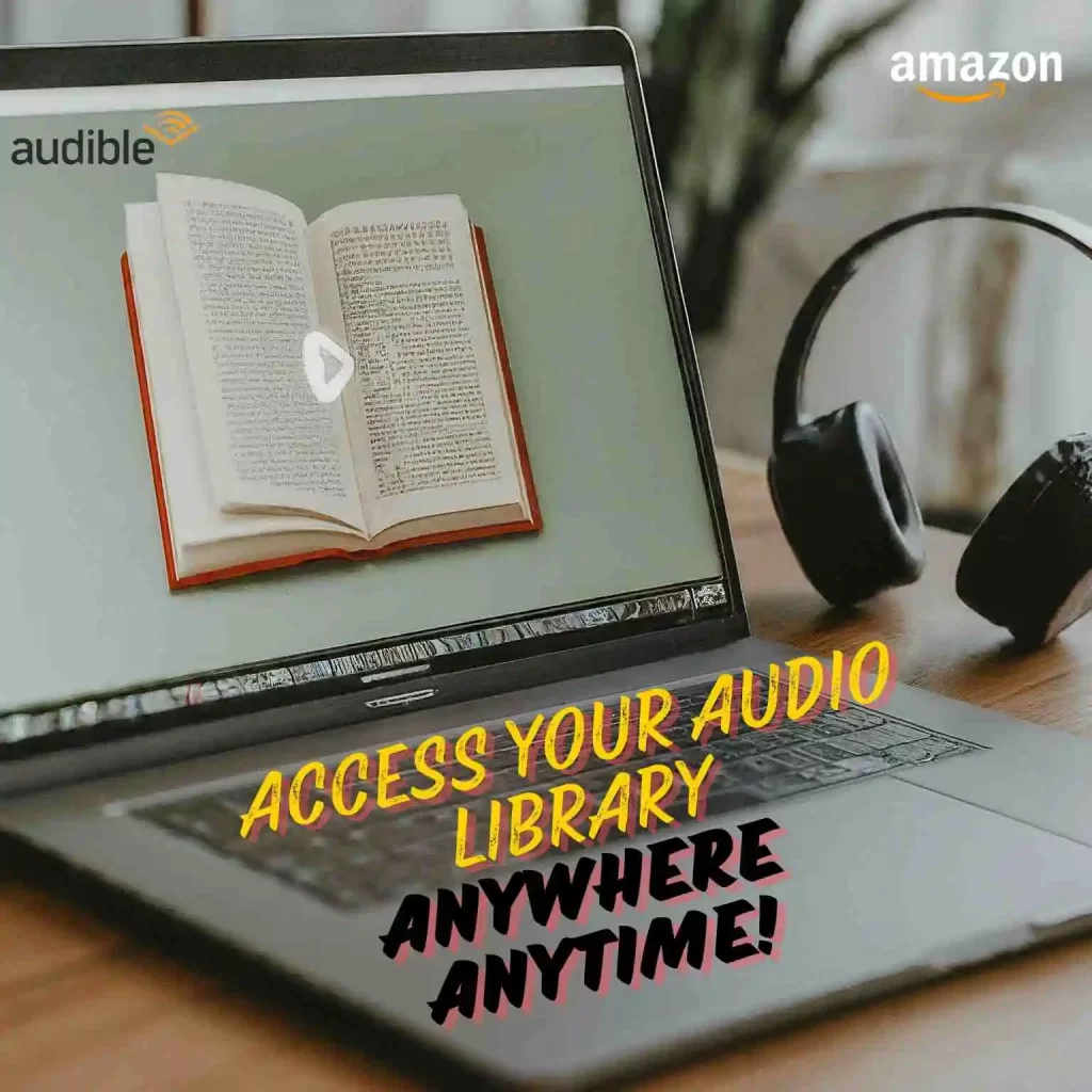 Read your favourite books online with audible.