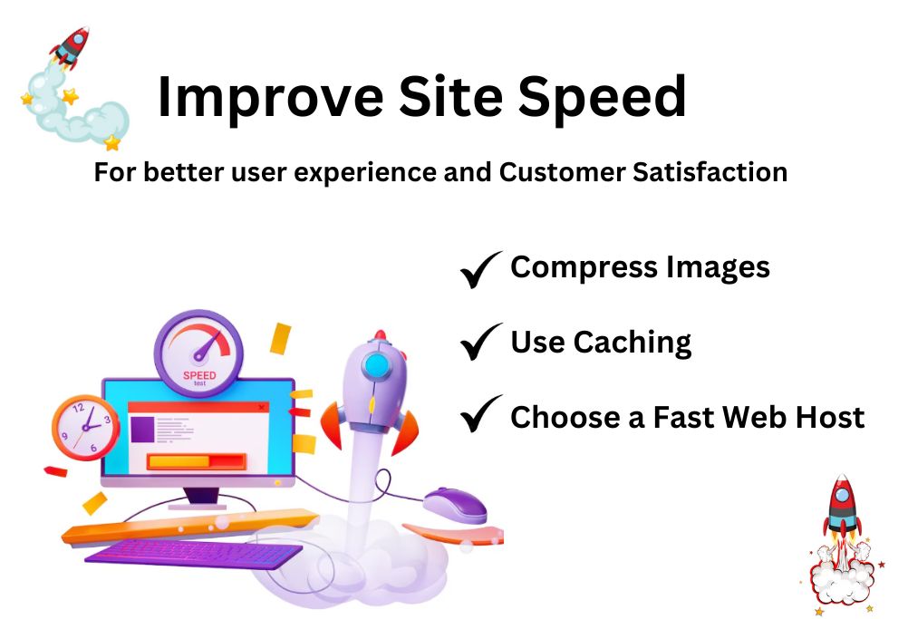 Lesser site speed laeds to better customer experience and conversion rate.